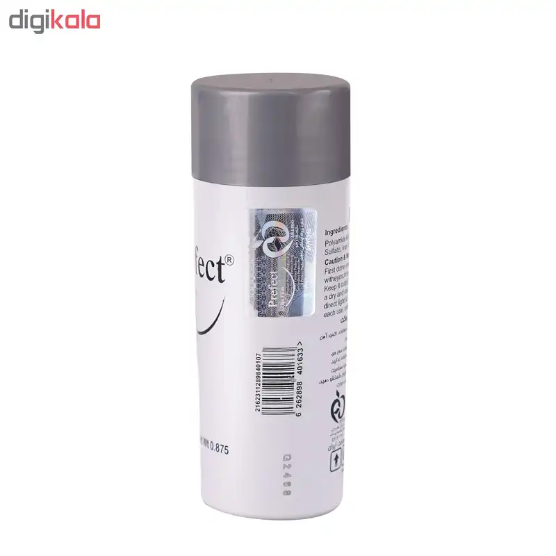 پودر پرپشت کننده مو پرفکت کد 06 مقدار 25 گرم رنگ قهوه ای روشن