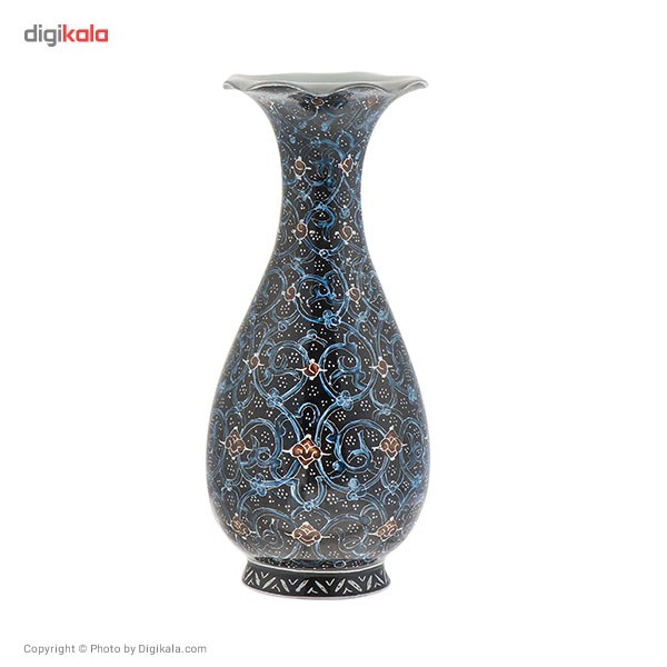 Esmaili Copper Enamel vase in height of 11 cm