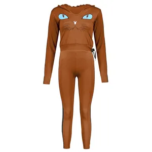 ست نیم تنه و شلوار ورزشی زنانه مدل go13