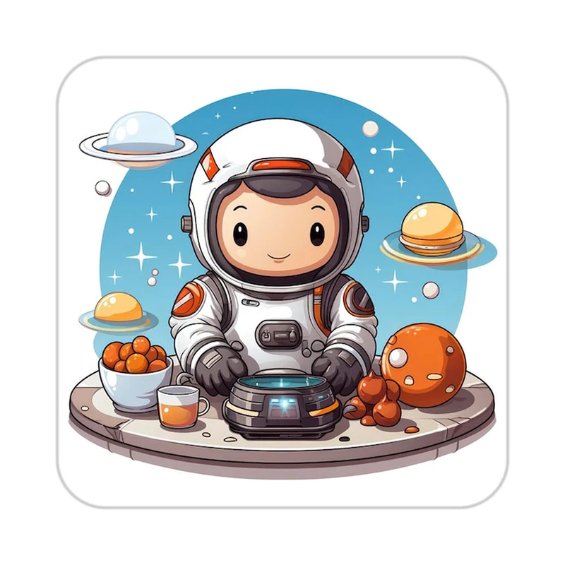 زیر لیوانی کاکتی طرح شازده کوچولو مدل mp34140