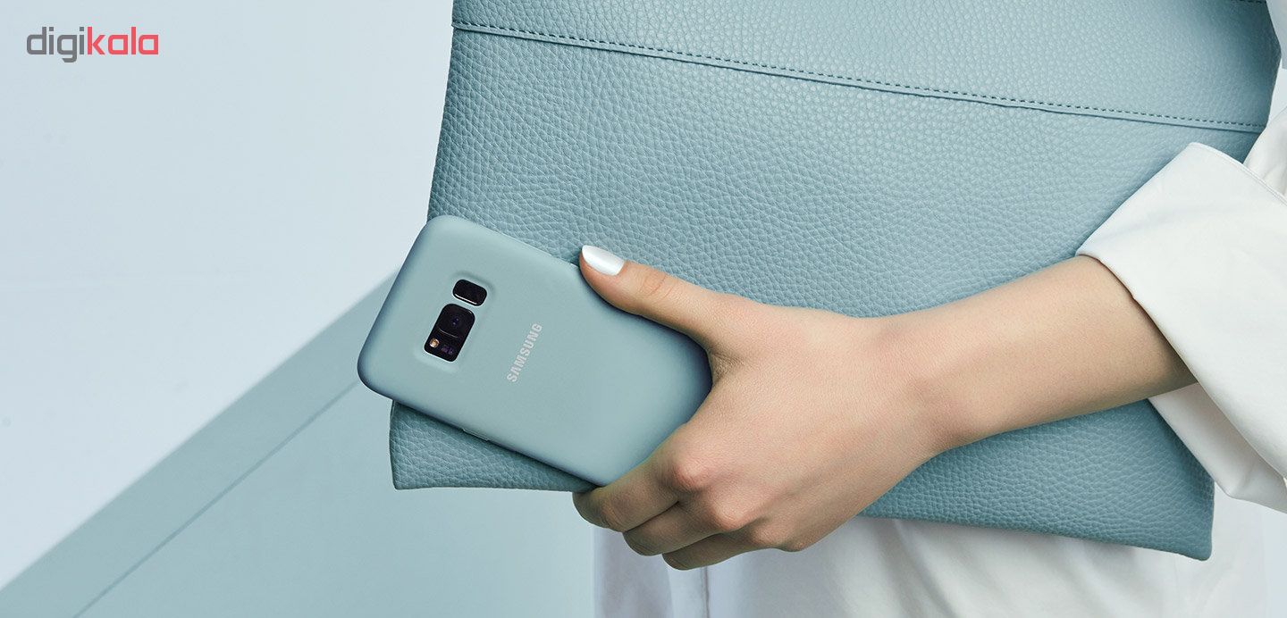 کاور سیلیی مدل Silky and soft-touch finish مناسب برای گوشی موبایل سامسونگ  Galaxy S8 Plus