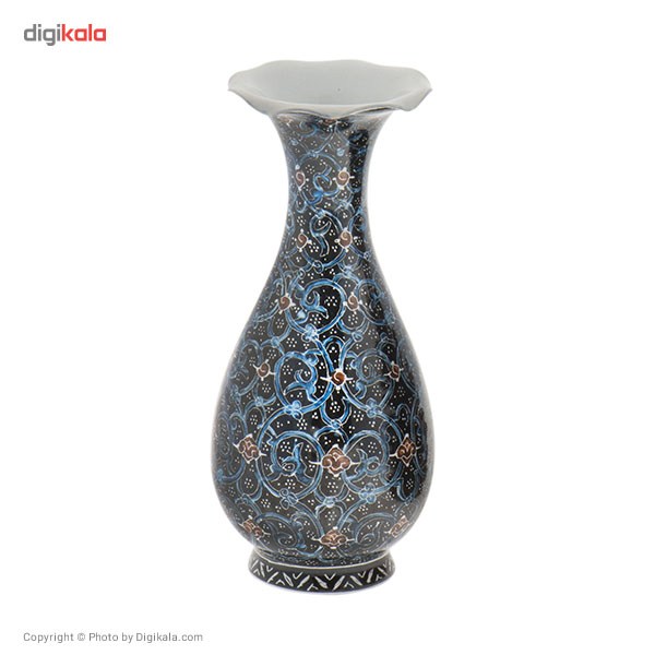 Esmaili Copper Enamel vase in height of 11 cm