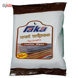 دستمال مرطوب فاکا مدل 001 بسته 30 عددی