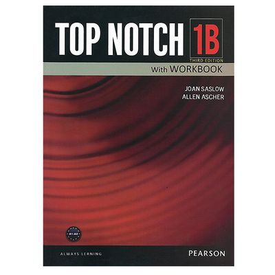 نقد و بررسی کتاب زبان تاپ ناچ 1B اثر Joan Saslow به همراه لوح فشرده توسط خریداران