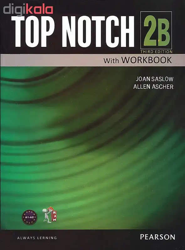 کتاب زبان تاپ ناچ 2B اثر Joan Saslow به همراه لوح فشرده