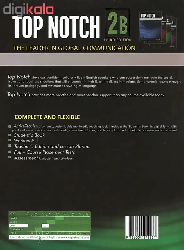 کتاب زبان تاپ ناچ 2B اثر Joan Saslow به همراه لوح فشرده