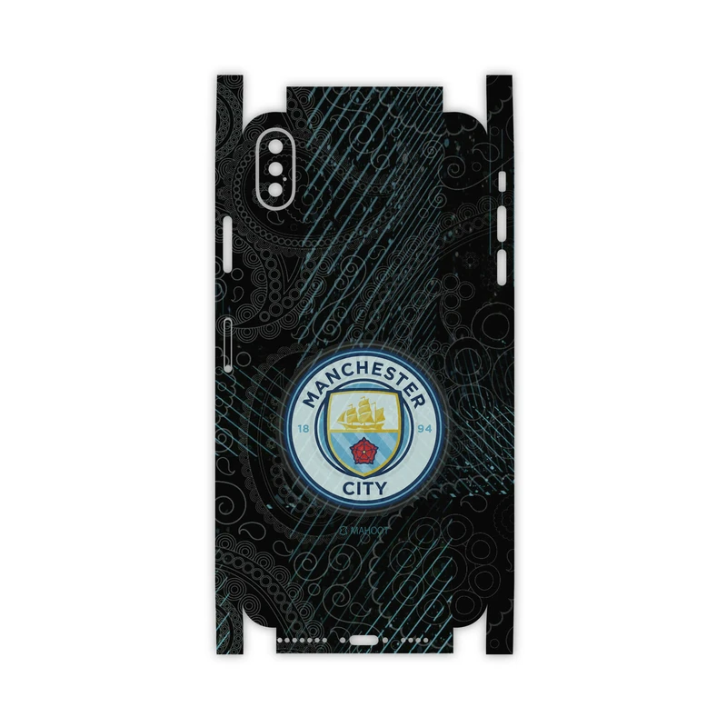 برچسب پوششی ماهوت مدل Manchester-City-FullSkin مناسب برای گوشی موبایل اپل iPhone Xs Max