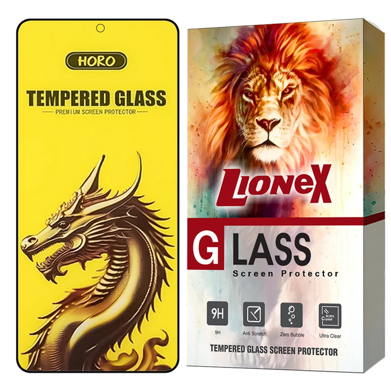 محافظ صفحه نمایش لایونکس مدل FHGL20 مناسب برای گوشی موبایل شیائومی Poco M6 Pro 4G / Redmi Note 13 Pro 5G