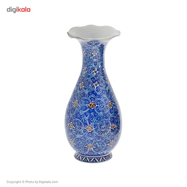 Esmaili Copper Enamel vase in height of 11 cm