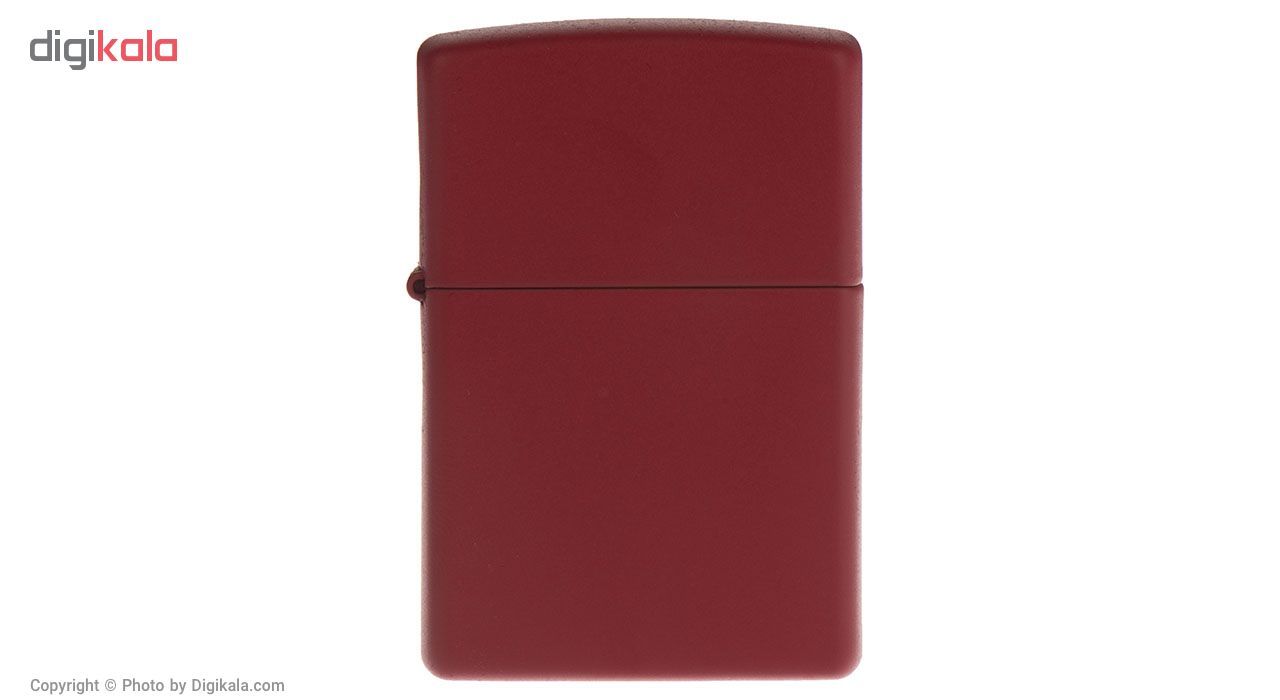 فندک زیپو مدل Regular Red Matte کد 233