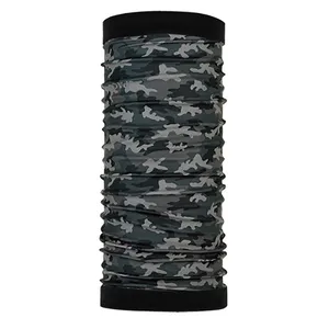دستمال سر و گردن پک مدل Twisted Fleece Camo Ash