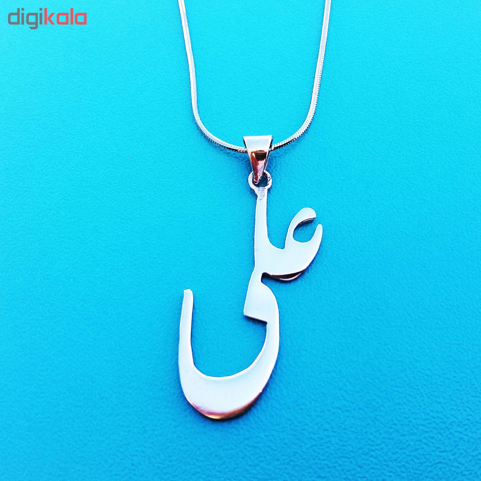 آویز گردنبند نقره کد NG1389 -  - 2