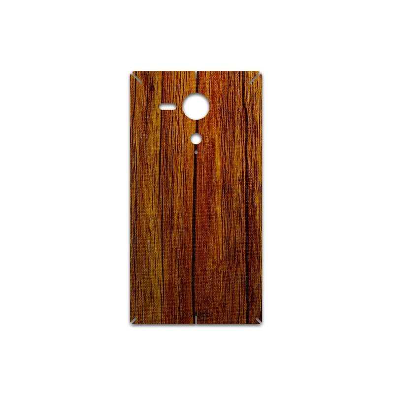 برچسب پوششی ماهوت مدل Orange-Wood مناسب برای گوشی موبایل سونی Xperia SP