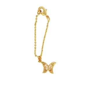 آویز ساعت طرح پروانه کد 085