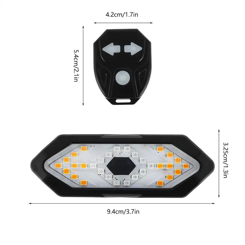 چراغ عقب دوچرخه مدل WIRELESS 1820