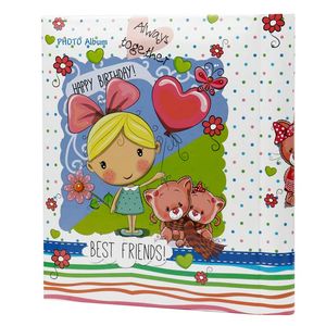 آلبوم عکس کودک مدل چسبی طرح اردک و قورباغه