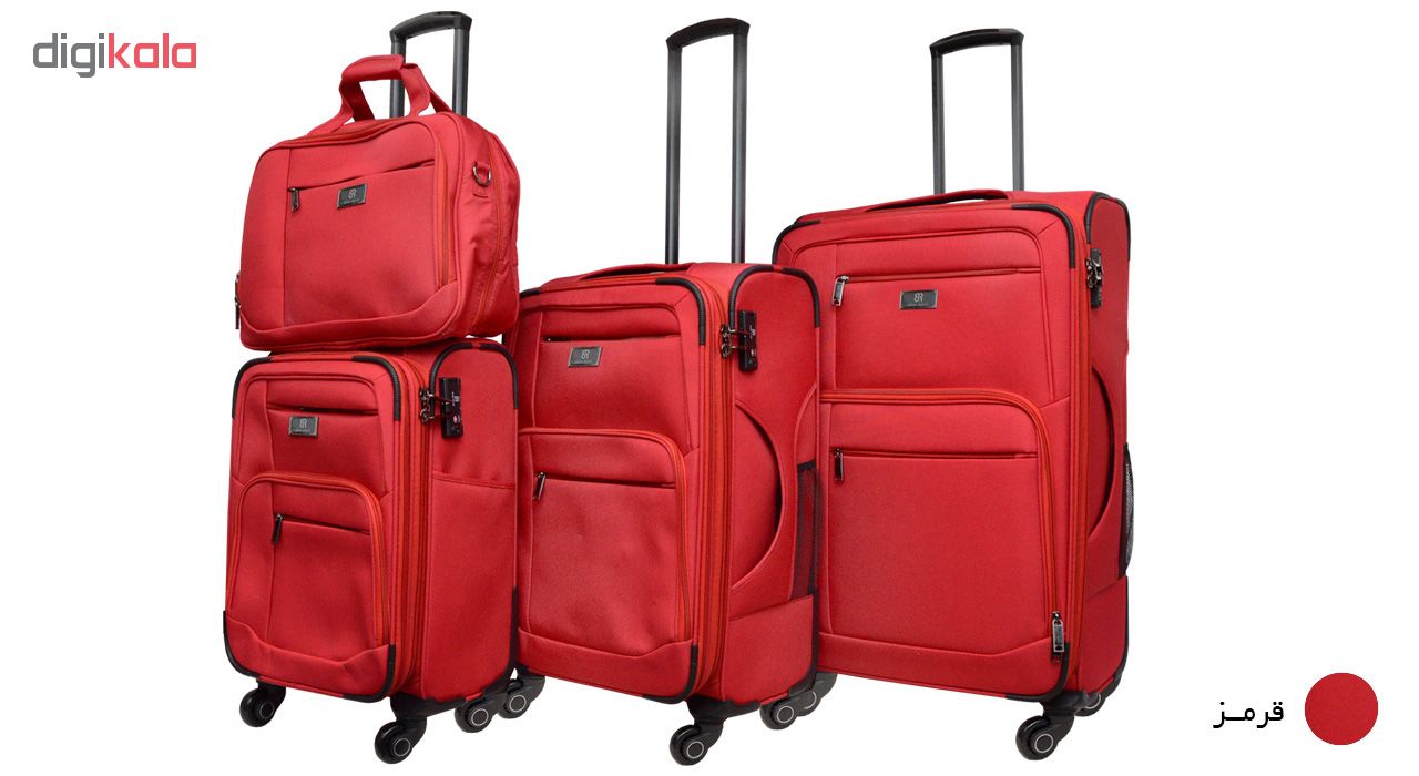 مجموعه چهار عددی چمدان انزو رسی مدل ER 1693