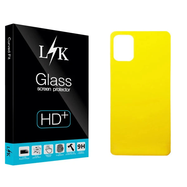محافظ پشت گوشی ال کی مدل Hard glass مناسب برای گوشی موبایل سامسونگ Galaxy A51