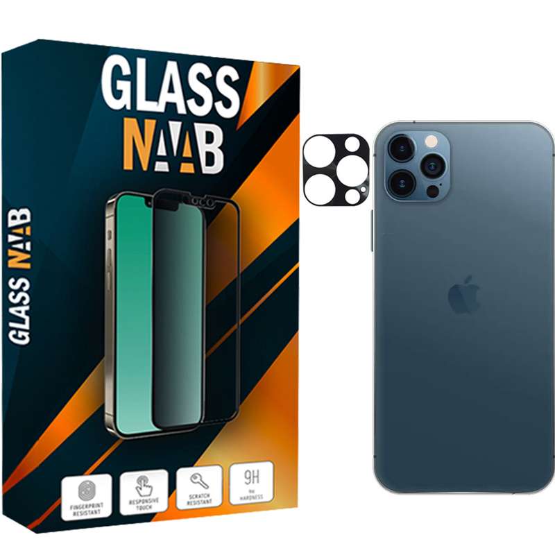 محافظ لنز دوربین گلس ناب مدل Flz-01 مناسب برای گوشی موبایل اپل IPhone 12 Pro Max