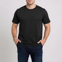 تی شرت آستین کوتاه مردانه مدل ساده پنبه ای