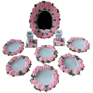 مجموعه ظروف هفت سین 9 پارچه مدل شکوفه j