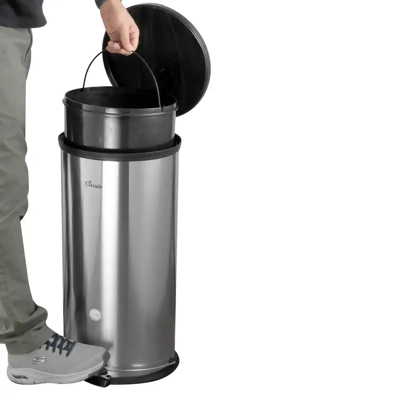 سطل زباله پدالی سیرکل مدل PLASS گنجایش 30 لیتر