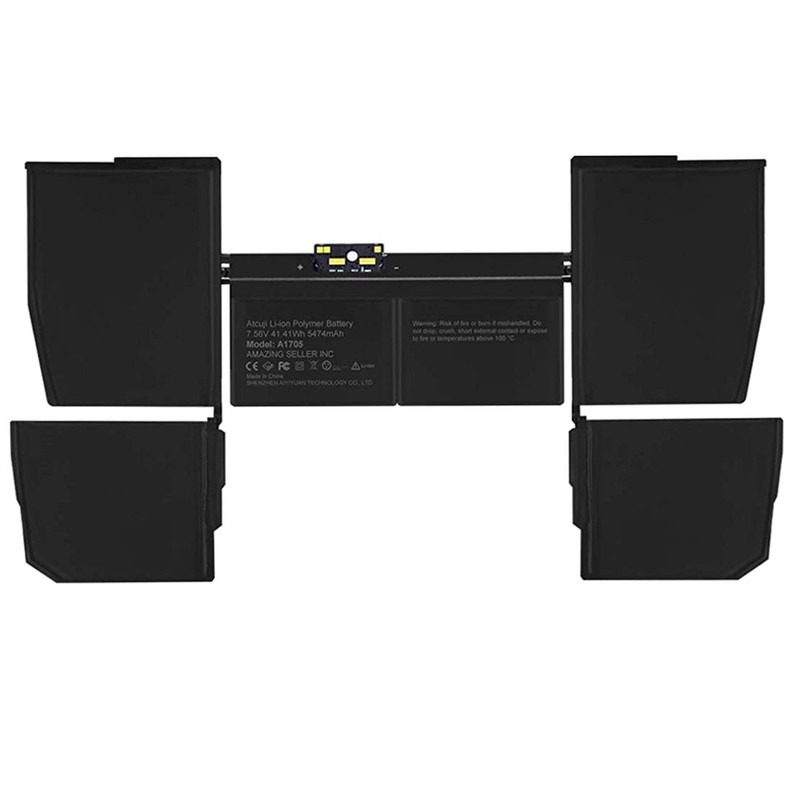 باتری لپ تاپ 6 سلولی مدل A1705 مناسب برای لپ تاپ  اپل Mac book A1534 12inch