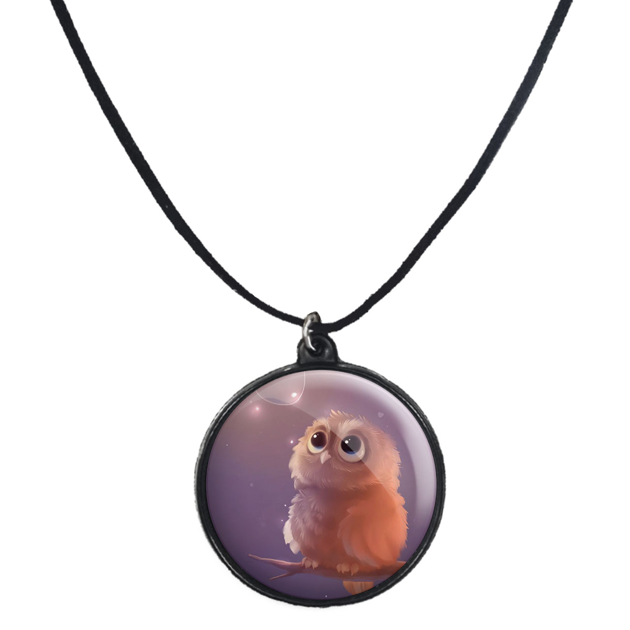 گردنبند پرمانه طرح حیوانات کیوت کد pmb.21464 مدل دو طرفه