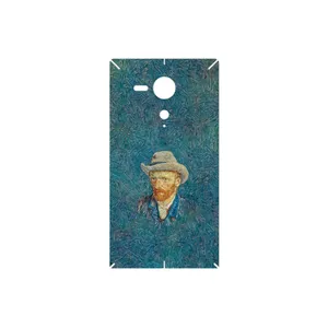 MAHOOT Self portrait with a gray felt hat Cover Sticker for Sony Xperia SP