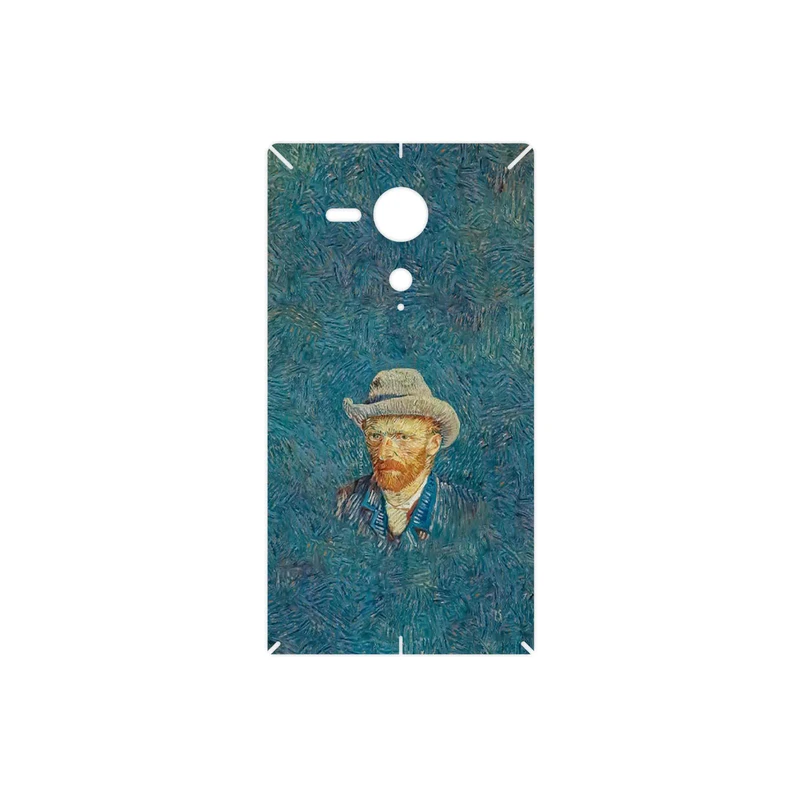 برچسب پوششی ماهوت مدل Self portrait with a gray felt hat مناسب برای گوشی موبایل سونی Xperia SP