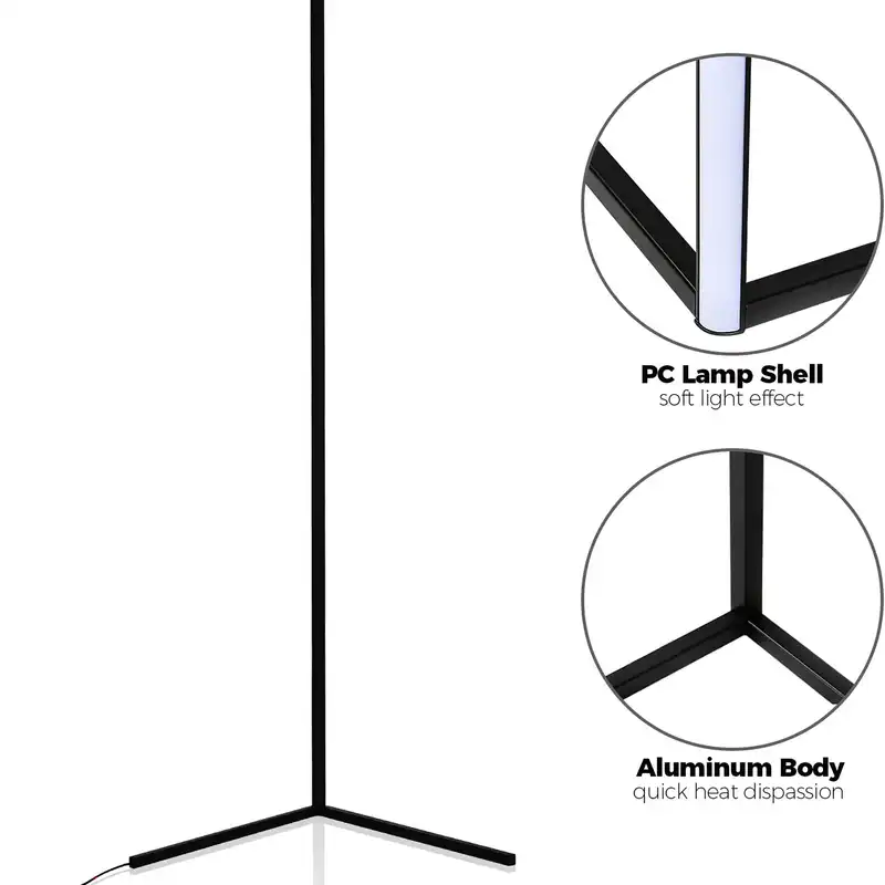 آباژور ایستاده مدل کرنر لایت corner light premium