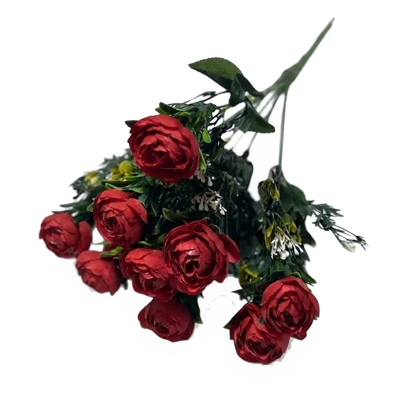 گل مصنوعی مدل بوته نسترن آوینی