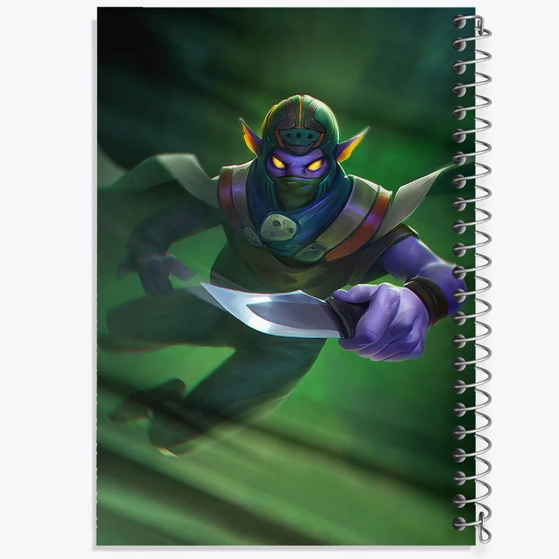 دفتر شطرنجی 50 برگ خندالو مدل آواتار کد F158