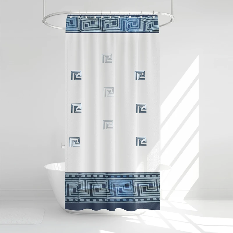 پرده حمام آرمیتا کد W041 سایز 180 × 200 سانتی‌ متر
