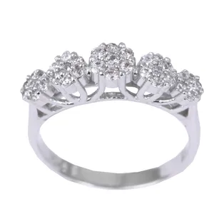 انگشتر نقره زنانه مدل GTA-258