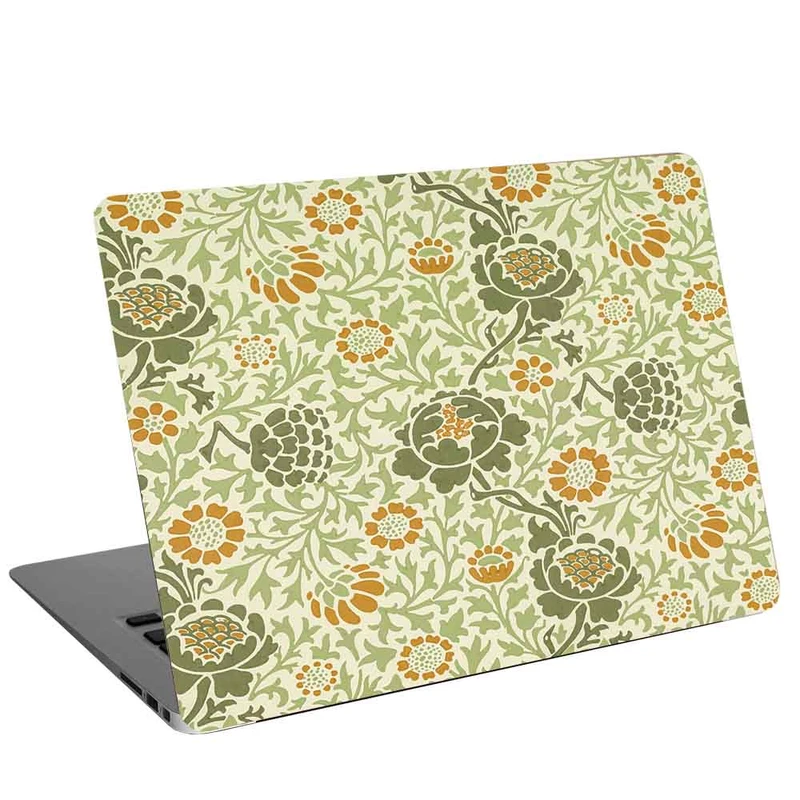 استیکر لپ تاپ طرح Grafton pattern 1883 by William Morris کد cl-280 مناسب برای لپ تاپ 15.6 اینچ