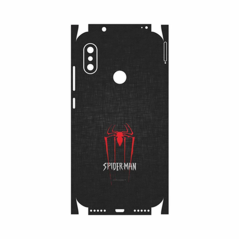 برچسب پوششی ماهوت مدل Spider-Man-FullSkin مناسب برای گوشی موبایل شیائومی Redmi Note 6 Pro
