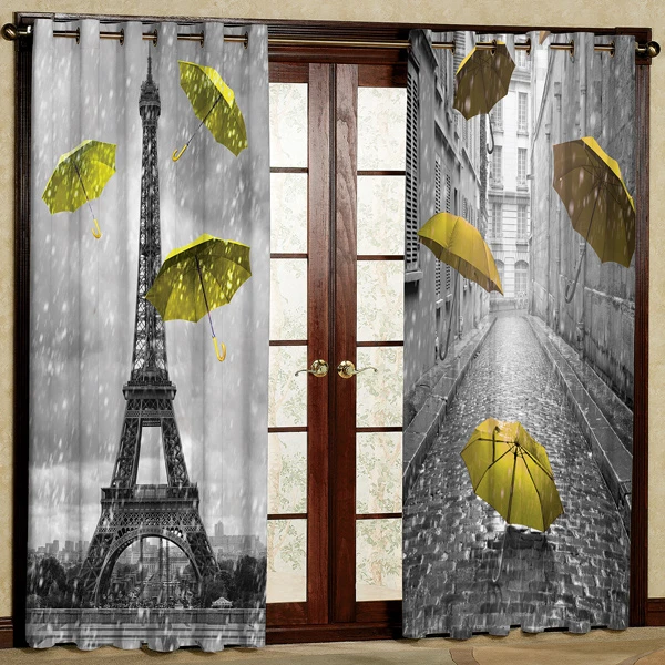 پرده پانچی کد 5674 سایز 280x140 سانتی متر