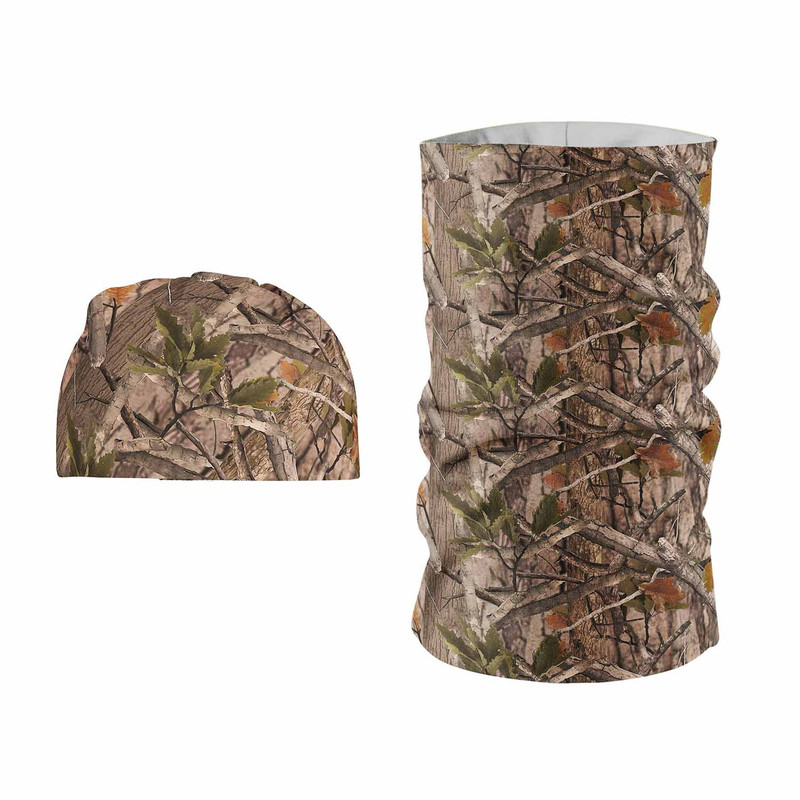 دستمال سر و گردن هاماگراف مدل Trees به همراه کلاه