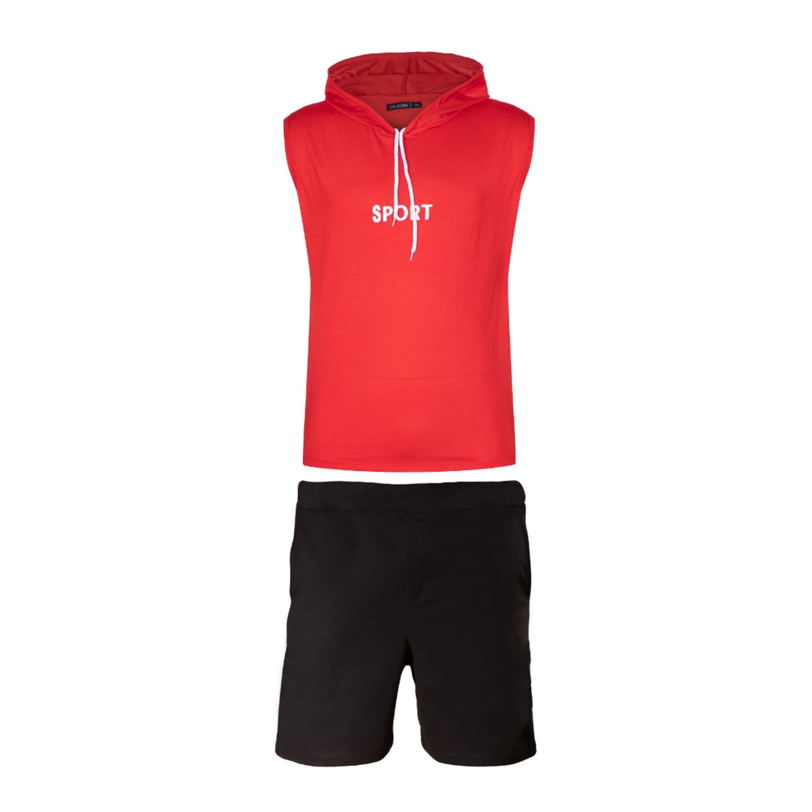 ست تاپ و شلوارک مردانه اولسون مدل the sport -  - 1