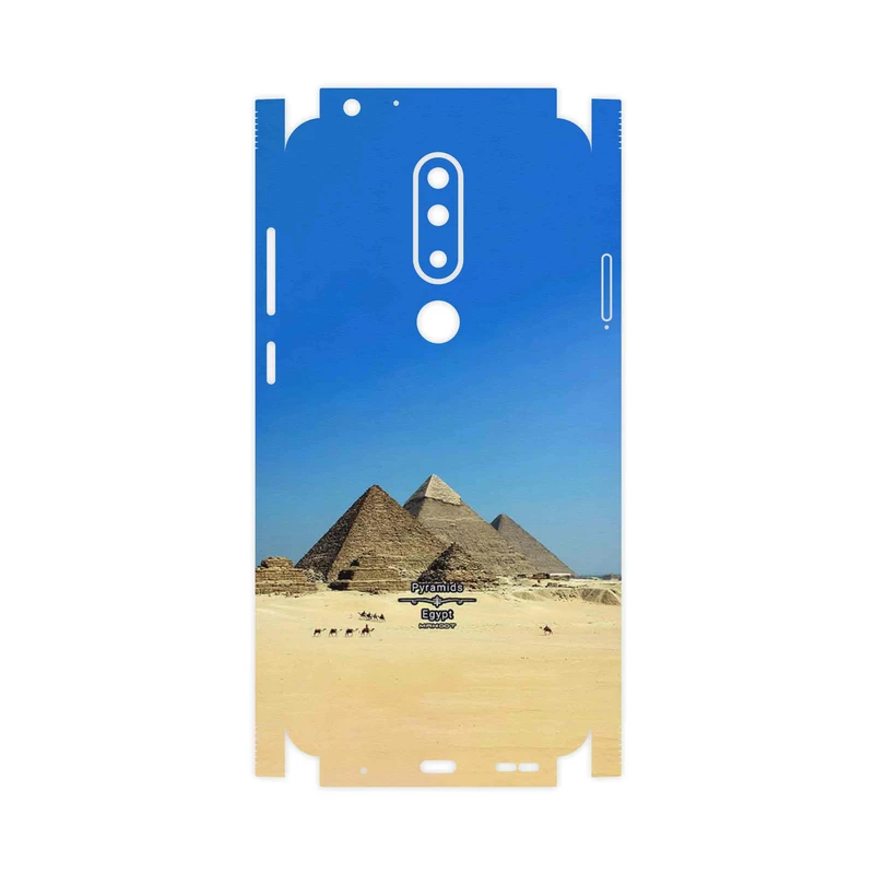 برچسب پوششی ماهوت مدل Pyramids of Egypt-FullSkin مناسب برای گوشی موبایل نوکیا 5.1 Plus