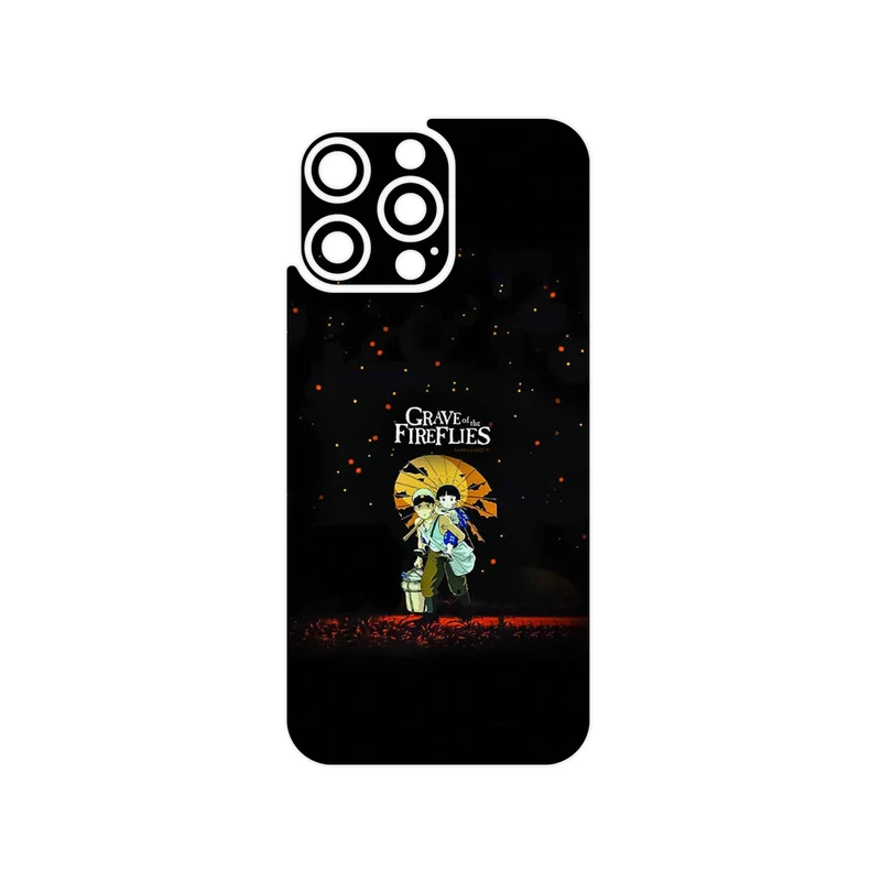 برچسب پوششی ماهوت مدل Grave of the Fireflies مناسب برای گوشی موبایل اپل iPhone 16 Pro Max