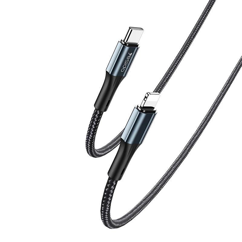 کابل تبدیل USB-C به لایتنینگ یسیدو مدل CA95 20W طول 1.2 متر