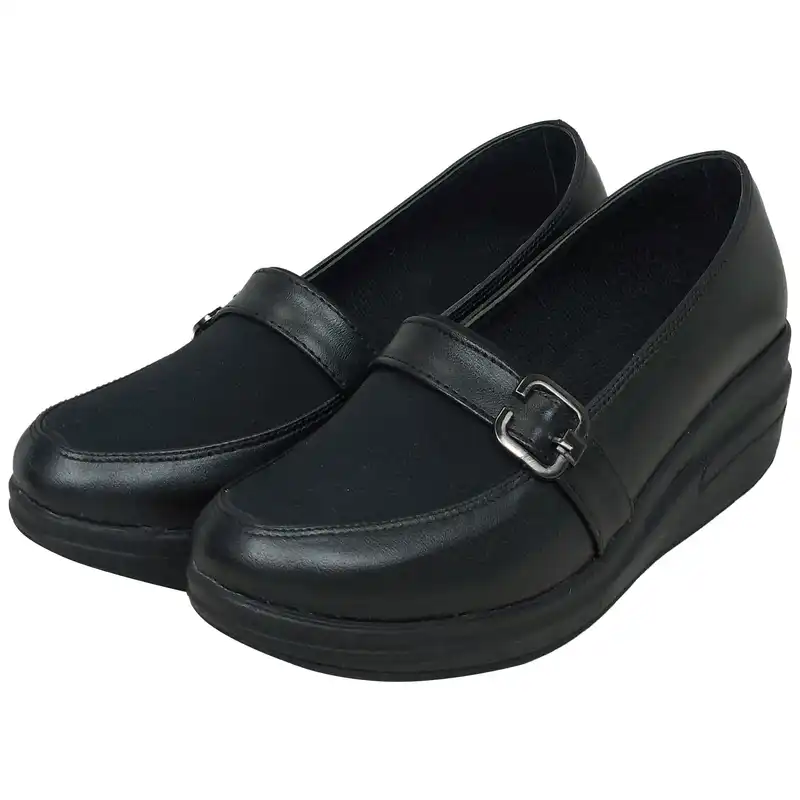 کفش طبی زنانه سیی مدل مجلسی کد 1859