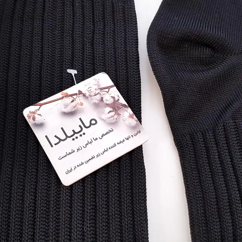 جوراب ساق بلند ورزشی  زنانه ماییلدا مدل 4185 رنگ مشکی