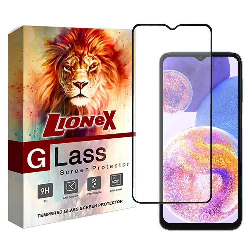 محافظ صفحه نمایش سرامیکی مات لایونکس مدل MCERAMLION مناسب برای گوشی موبایل سامسونگ Galaxy A23