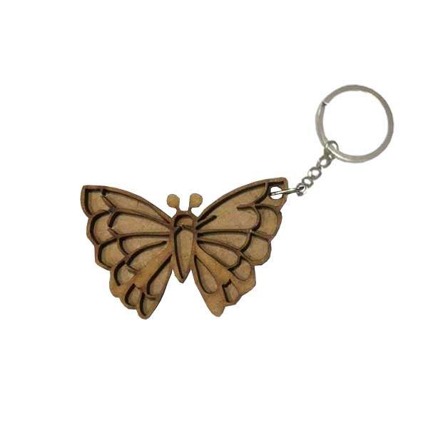 جاکلیدی دخترانه مدل پروانه کد 12-544