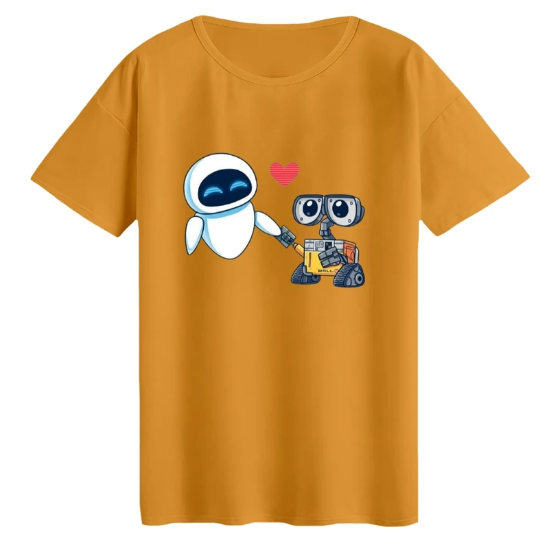 تی‌شرت لانگ آستین کوتاه زنانه مدل وال ای کد 2