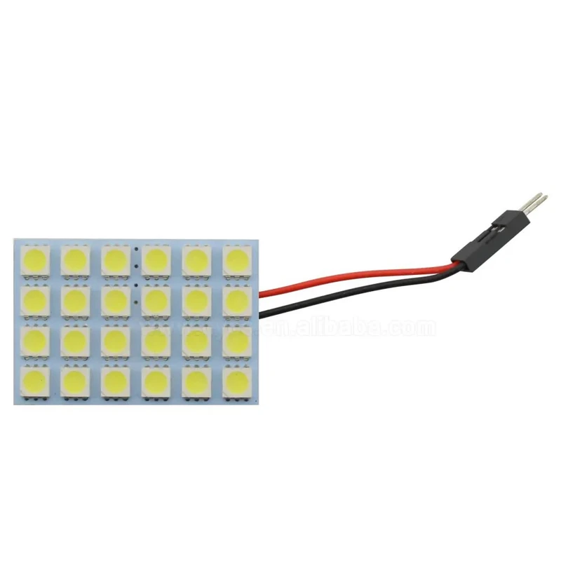 لامپ سقف خودرو اچ اف دی مدل 24SMD 