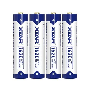 باتری قلمی قابل شارژ اکستار مدل 1.5V/AAA ظرفیت 1000 میلی آمپر ساعت بسته 4 عددی